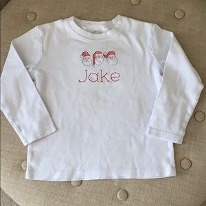 Blanks Boutique embroidered Jake Santa shirt